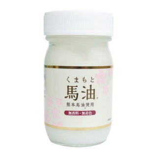 日本熊本 馬油霜 無香料 無著色, 70g, 70ml, 1罐