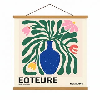 Huns Pick木質掛畫海報掛架組, 單一顏色