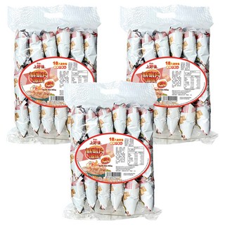 Oishi 上好佳 鮮蝦片 迷你包歡樂小點心原味 18個, 90g, 3組