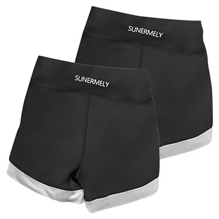 SUNERMELY 韓版收腹提臀鯊魚褲 2件