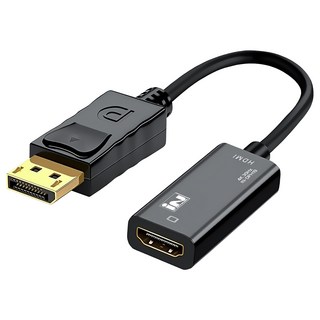 인네트워크 Displayport 1.2 to HDMI 컨버터 케이블 IN-DPH19, 1개