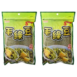 CHI-SHENG 耆盛食品 毛綠豆, 500g, 2包