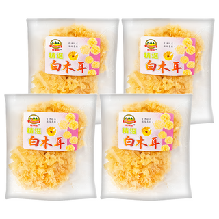 WON LAI WON 旺來旺 生機無毒白木耳, 60g, 4包