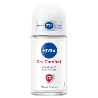 NIVEA 妮維雅 止汗爽身乳液 乾適活力Plus, 50ml, 1瓶