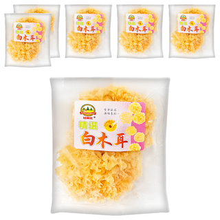 WON LAI WON 旺來旺 生機無毒白木耳, 60g, 6包