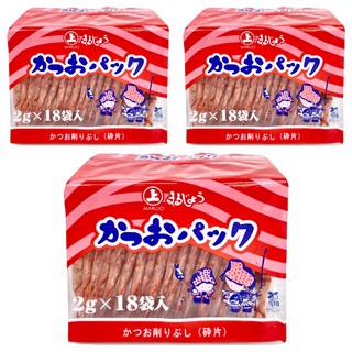 丸上 鰹魚片, 2g x 18入, 36g, 3袋