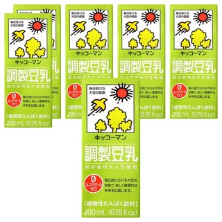 KIKKOMAN 龜甲萬 調製豆乳 200mL, 6入
