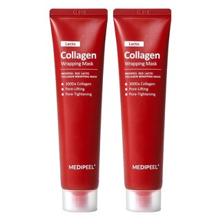 MEDIPEEL 乳酸膠原蛋白撕拉面膜 70ml, 1組, 2條