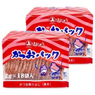 丸上 鰹魚片, 2g x 18入, 36g, 2袋