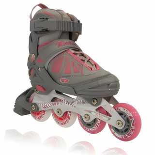 兒童用尺寸可調式頂級Matrix Joy II直排輪, 粉紅色, 1個