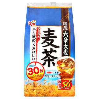 OSK 六條麥茶, 日本原裝進口, 香甜甘口, 即泡即飲, 7g, 56包, 1袋