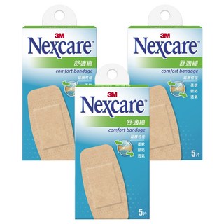 3M Nexcare 舒適繃 滅菌 C505, 5片, 3盒