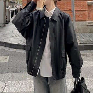 LUNA GIRL 女款Burnin皮革夾克 L25FJK070312