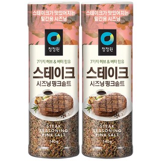 清淨園 牛排調味玫瑰鹽, 140g, 2罐