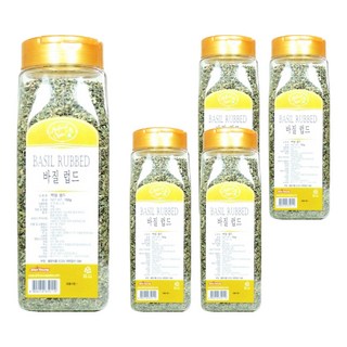 天然香料羅勒擦, 150g, 5個