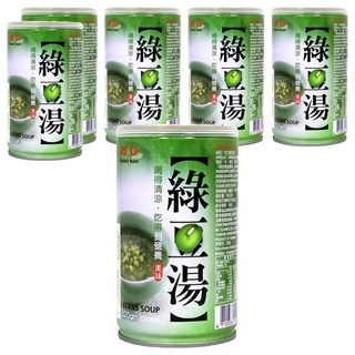 巧口 綠豆湯 立即食用, 320g, 6罐
