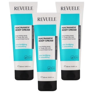 REVUELE 菸鹼醯胺細膚身體乳, 250ml, 3條