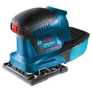 BOSCH 博世 18V 鋰電砂紙機 GSS 18 V-LI, 11,000-22,000 opm 空載軌道行程數, 微過濾系統, 1台