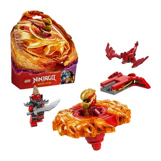 LEGO Ninjago 赤地的猛龍旋風忍術陀螺 71823 適合6歲以上兒童的積木玩具, 1組, 多色