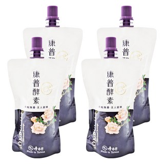 mysa 慢活匠 康普酵素 普洱, 150ml 袋裝即飲, 4包, 1包