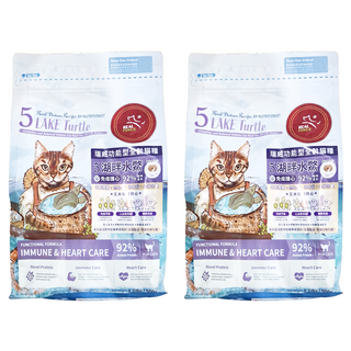 REAL POWER 瑞威 貓糧 (免疫護心), 5號 湖畔水鱉, 500g, 2包