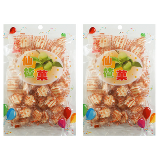 嘉禾 梅精仙楂菓 台灣產, 220g, 2袋