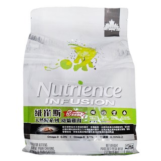 Nutrience 紐崔斯 幼貓天然糧系列, 雞肉, 2.27kg, 1袋