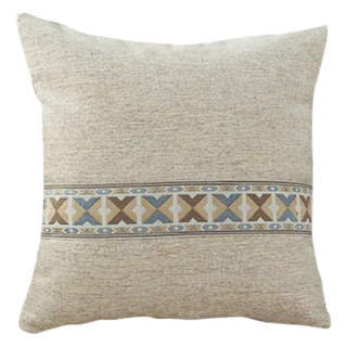 半島良品 四季雪尼爾古典沙發墊專用靠枕/抱枕/靠墊, 45 x 45cm, 古典米