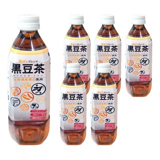 HIPEACE 越前黑豆茶, 500ml, 6個