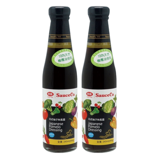 味榮 日式柚子和風醬, 100%天然檸檬油使用, 240ml, 2瓶