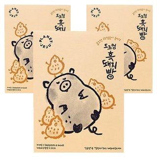 Eco J Food Jeju Dormeng 黑豬肉麵包 7p, 3盒