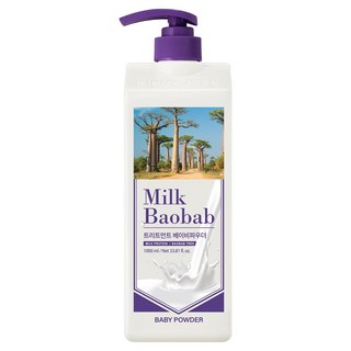 밀크바오밥 베이비 파우더 헤어 트리트먼트, 1L, 1개