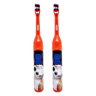 Oral-B 歐樂B 星際大戰 幼兒電動牙刷 DB3010, 2個, 1入, 紅色