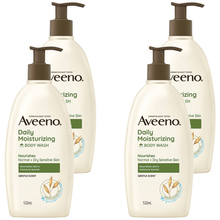 Aveeno 燕麥保濕沐浴露, 532ml, 4瓶