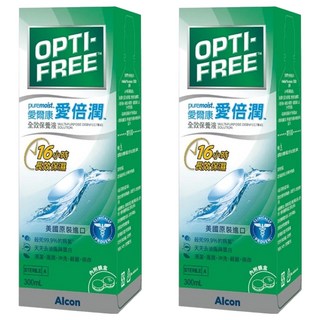 Alcon 愛爾康 愛倍潤全效保養液, 300ml, 2瓶