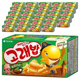 ORION 好麗友 鯨魚餅 烤調味口味 餅乾, 46g, 60個