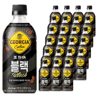 조지아 크래프트 아메리카노, 470ml, 24개
