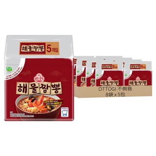 OTOKI 不倒翁 香辣海鮮風味拉麵 120g, 40包