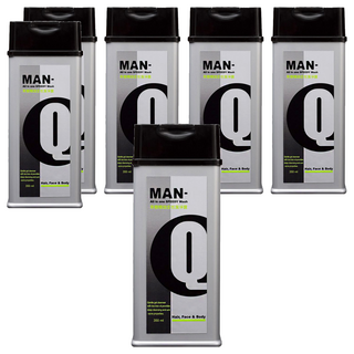 MAN-Q S1茶樹精油全效潔淨露 快速去除汗味及黏膩汙垢, 350ml, 6瓶