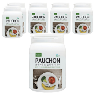 Bbosong House 多合一洗碗粉, 無香味, 1kg, 6個