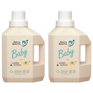 KU.KU Duckbill 酷咕鴨 Baby低敏洗衣精 深層潔淨, 1.2L, 2瓶