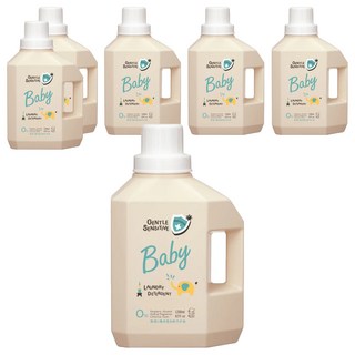 KU.KU Duckbill 酷咕鴨 Baby低敏洗衣精，有效消滅99.9%大腸桿菌，深層潔淨, 1.2L, 6瓶