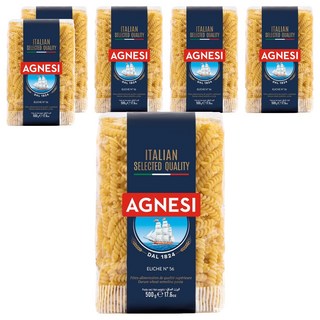AGNESI 義大利螺旋麵, 500g, 1包, 6包