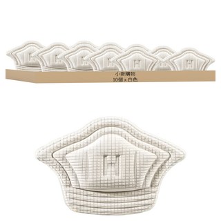 小麥購物 腳後跟防磨墊 厚款 Y914 10個, 11 x 7.7cm, 1組