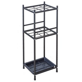 9格平面加高傘架, 1個, 29 x 26 x 67cm, 黑色