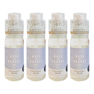 more room 頭髮身體修復油 白麝香 + 鈴蘭, 100ml, 4瓶