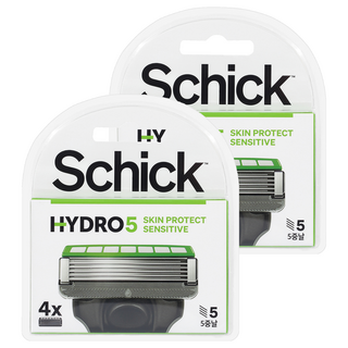 쉬크 하이드로 5 스킨프로텍트 센서티브 면도날, 4개입, 2개