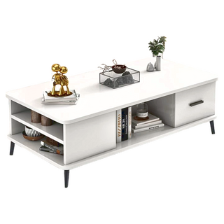 Horla 賀啦 生活家具用品 輕奢客廳桌 CJ013003N11V01 120 x 60 x 40cm, 白色