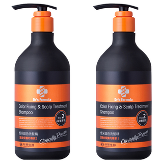 台塑生醫 Dr's Formula 恆采固色洗髮精, 580g, 2瓶