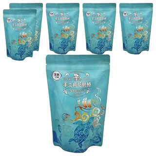 合家 麻花捲 芝麻 190g*6包 手工製作 酥脆口感 獨立包裝 台灣零食